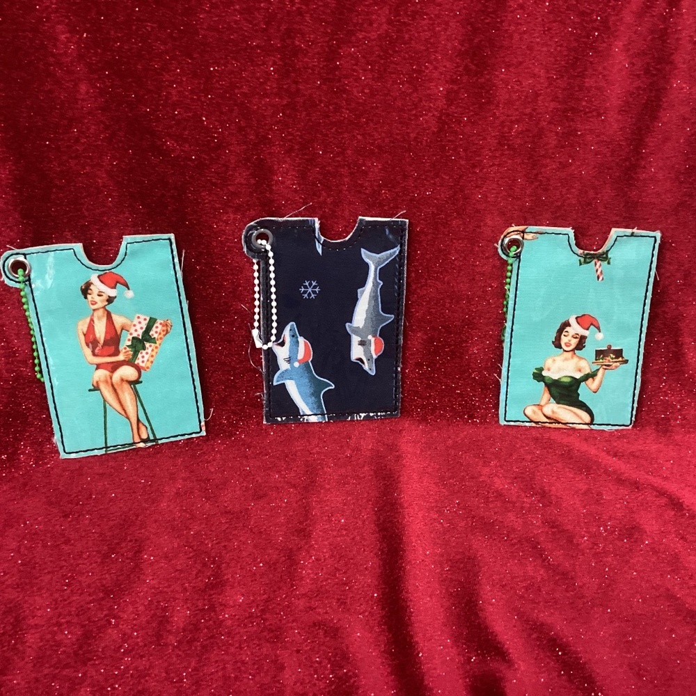 Handcrafted gift card holders